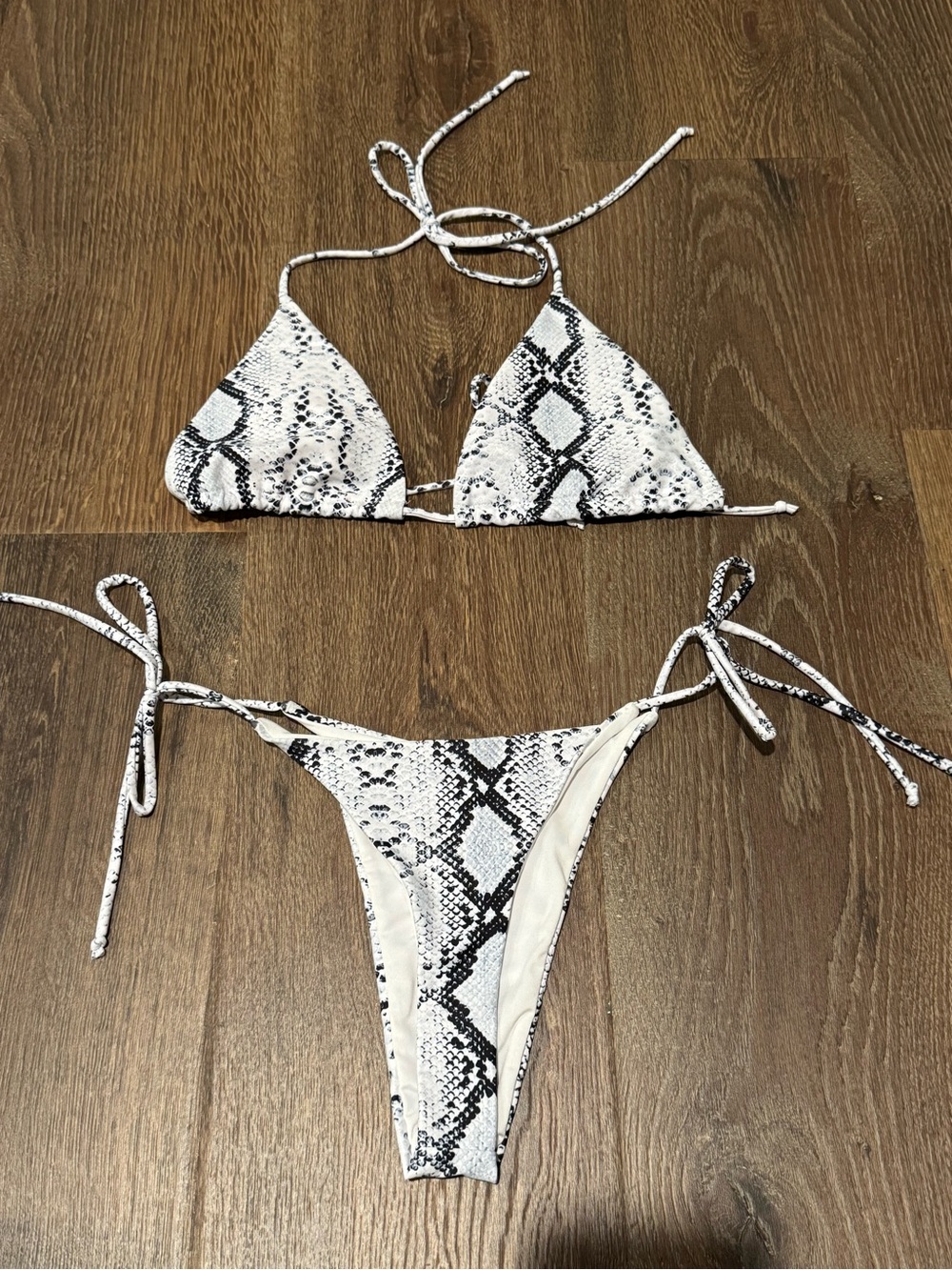 White Snake Swimsuit